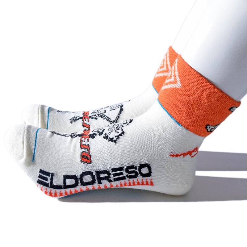 ELDORESO Scull Sox エルドレッソ ランニング 2026SS e7603916 nat