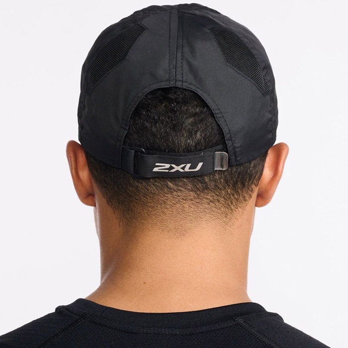 2XU ツータイムズユー RUN CAP ランニングキャップ(uq5685fblkbl