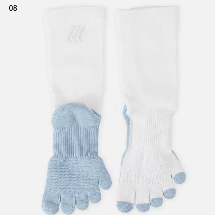 TABIO タビオ バスケットボール 五本指クルー丈ソックス S(23-25