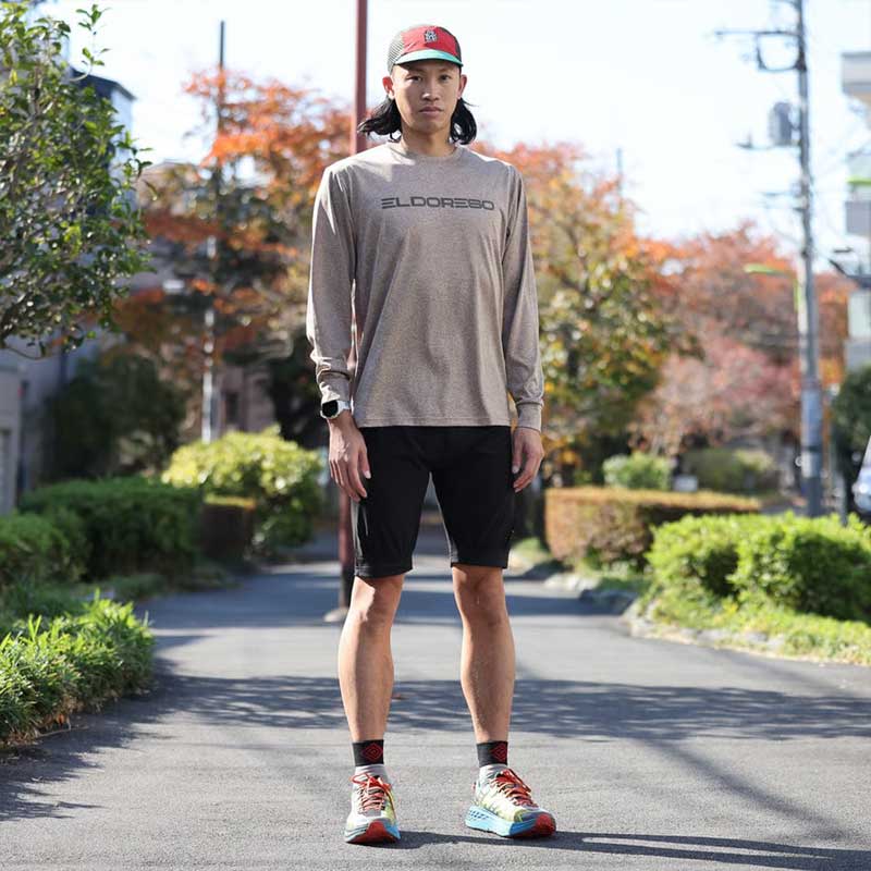 ELDORESO Different before and after Shorts エルドレッソ ランニング