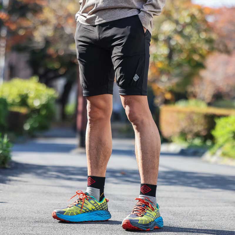 ELDORESO Different before and after Shorts エルドレッソ ランニング