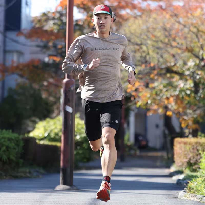 ELDORESO Different before and after Shorts エルドレッソ ランニング