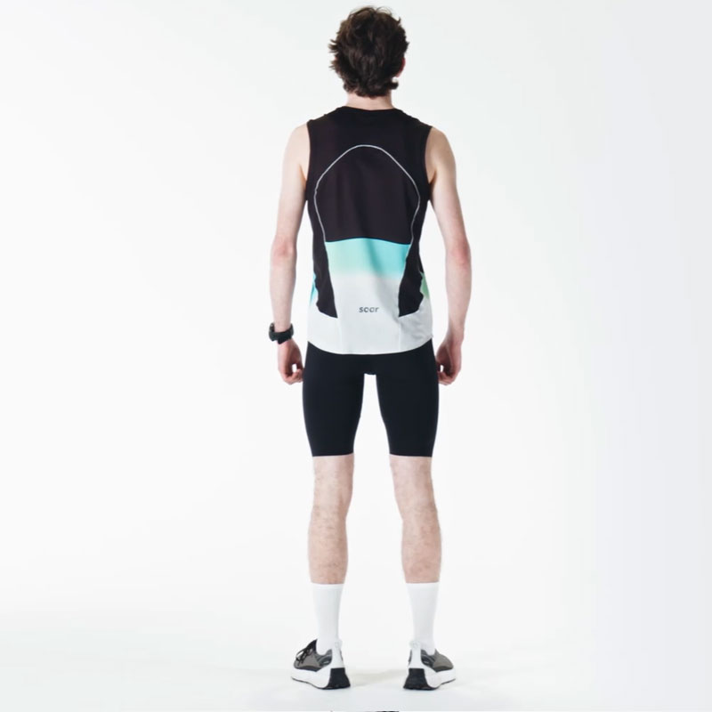 SOAR Running Mens Half Tight Black ��󥺥��˥󥰥����� wsom(ss25ss10mblack)