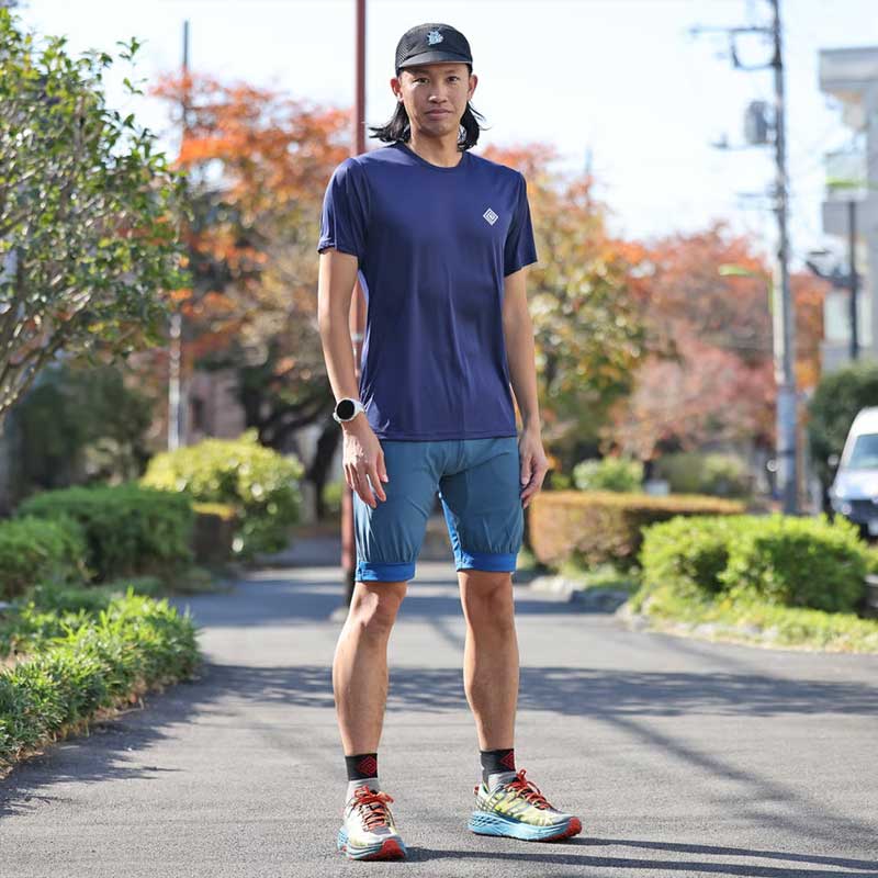 ELDORESO Different before and after Shorts エルドレッソ ランニング