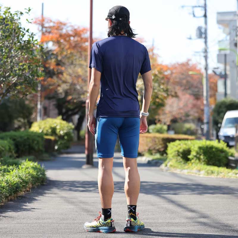 ELDORESO Different before and after Shorts エルドレッソ ランニング