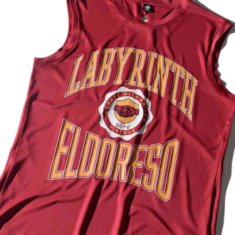 ELDORESO Labyrinth Sleeveless ����ɥ�å� ���˥� 2026SS e1224816 burgundy(e1224816burgundy)