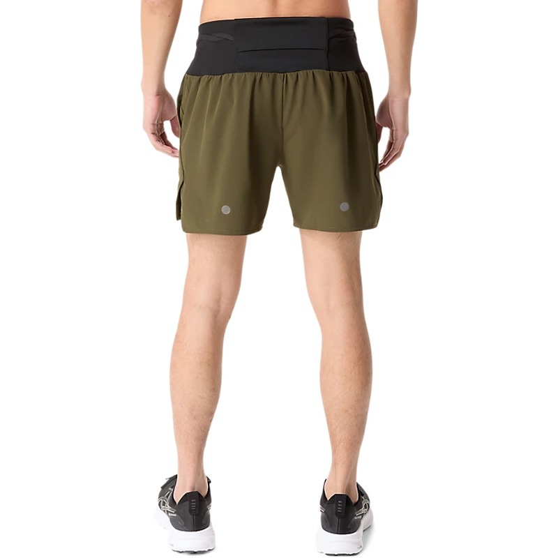 アシックス マルチポケット 5インチショーツ メンズランニング