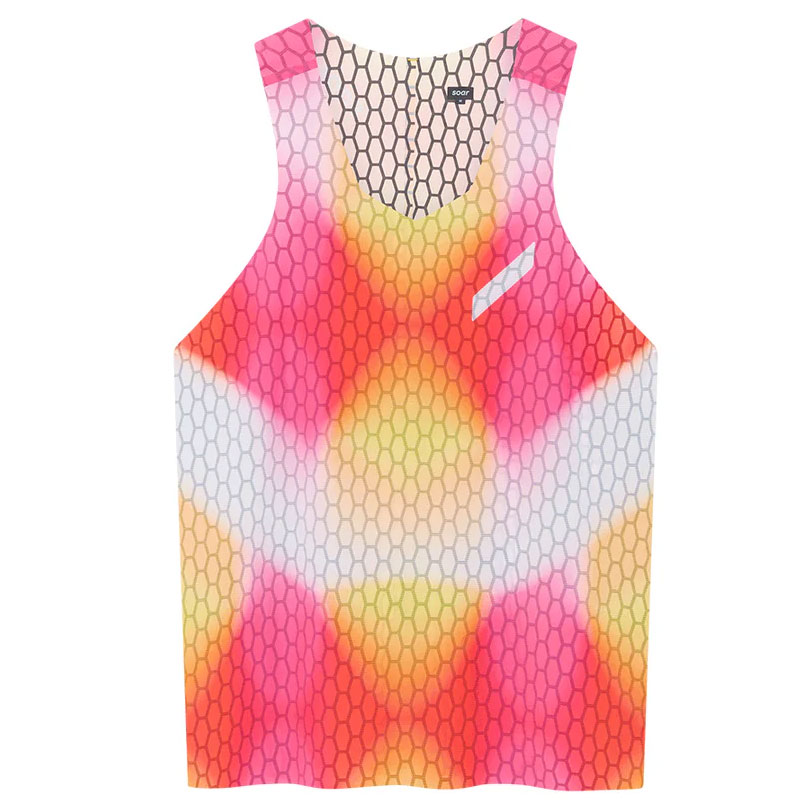 SOAR Running Mens GRAPHENE VEST Red Orange ��󥺥��˥󥰥����� 2026SS wsom(ss26sv5mredorange)