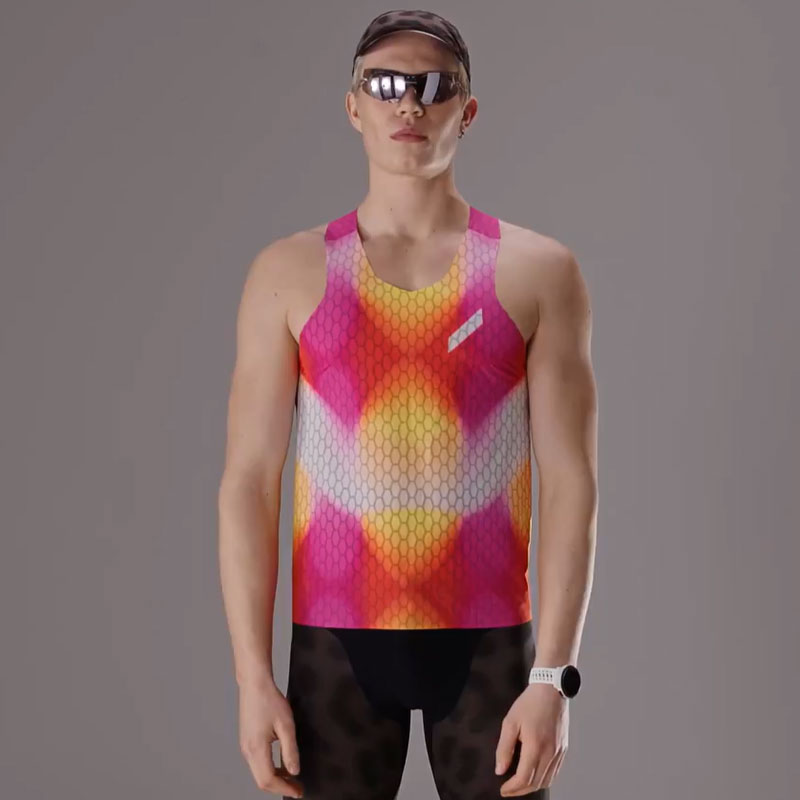 SOAR Running Mens GRAPHENE VEST Red Orange ��󥺥��˥󥰥����� 2026SS wsom(ss26sv5mredorange)