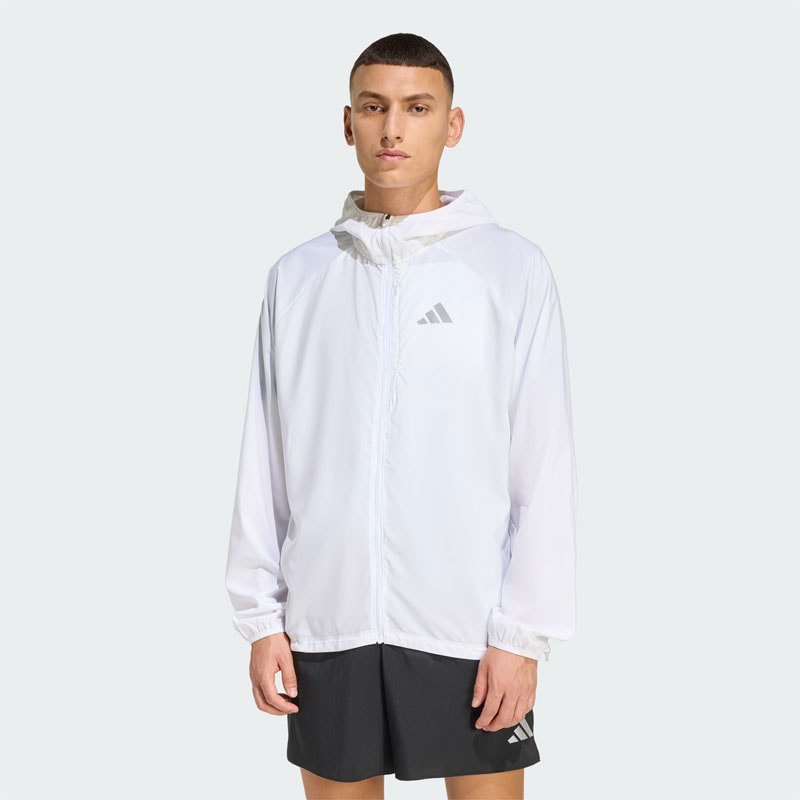 adidas ホワイト 中綿ジャケット ADIDAS adi365 Run Essencials JACKET M ジャケット アディダス メンズ