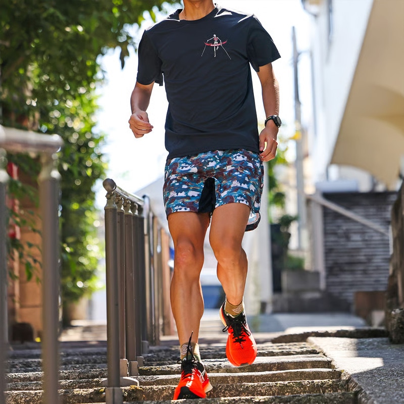 エルドレッソ Bikila Shorts(オレンジ) E2107222 ELDORESO(エルドレッソ) Neo Bikila Shorts (E2107012) | circle