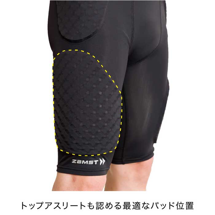 ZAMST BRAVE-PAD SHORTS S ザムスト ブレイブパッドショーツ(388901 ZAMST BRAVE-PAD SHORTS S ザムスト ブレイブパッドショーツ(388901