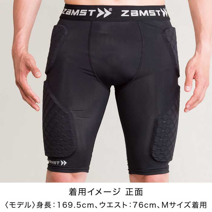 ZAMST BRAVE-PAD SHORTS S ザムスト ブレイブパッドショーツ(388901