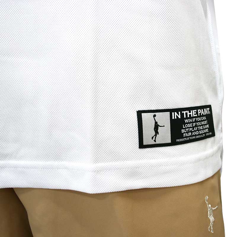 インザペイント/IN THE PAINT オリジナルボタンダウンポロシャツ