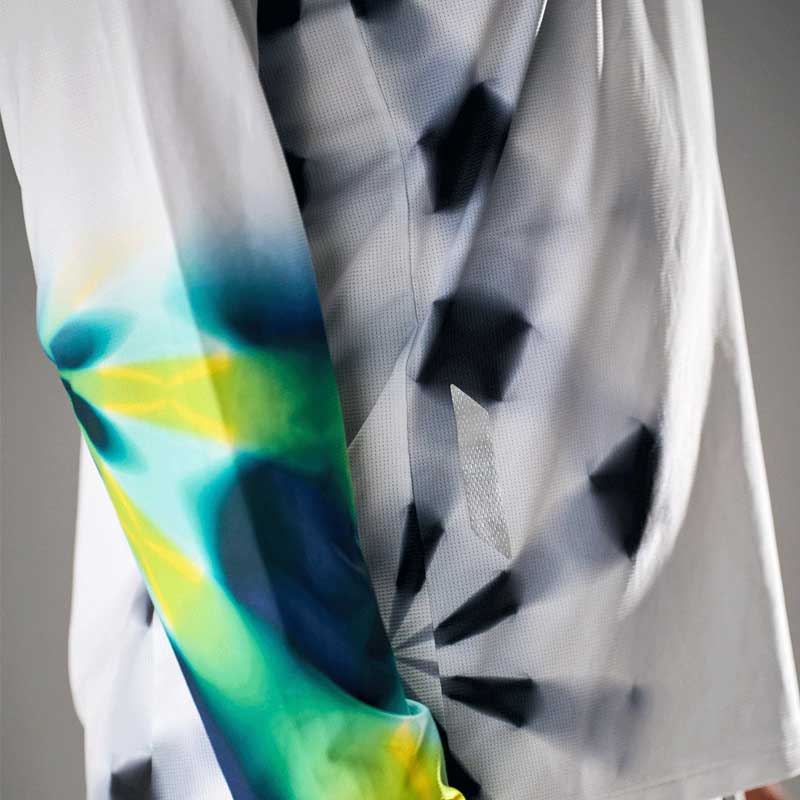 SOAR Running Mens LS PRINTED TECH T AW26SLS3M MAG メンズランニング