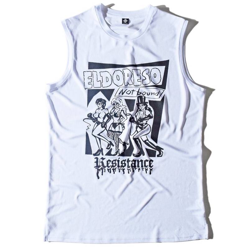 ELDORESO Resistance Sleeveless ����ɥ�å� ���˥� 2026SS e1225216 white(e1225216white)