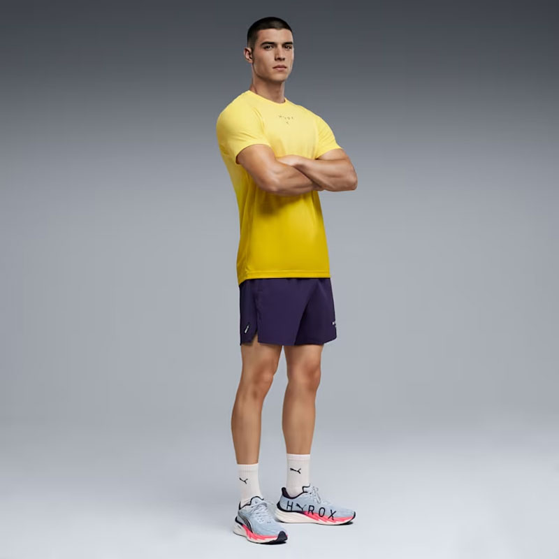 PUMA X HYROX POLY GRAPHIC TEE �ݥ� ����ե��å� T����� �ס��� ��󥺥��˥󥰥����� 2026SS wpum(52851919)