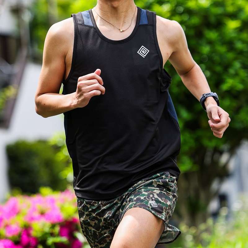 ELDORESO Radiiation Tank エルドレッソ ランニング 2026SS e1225316
