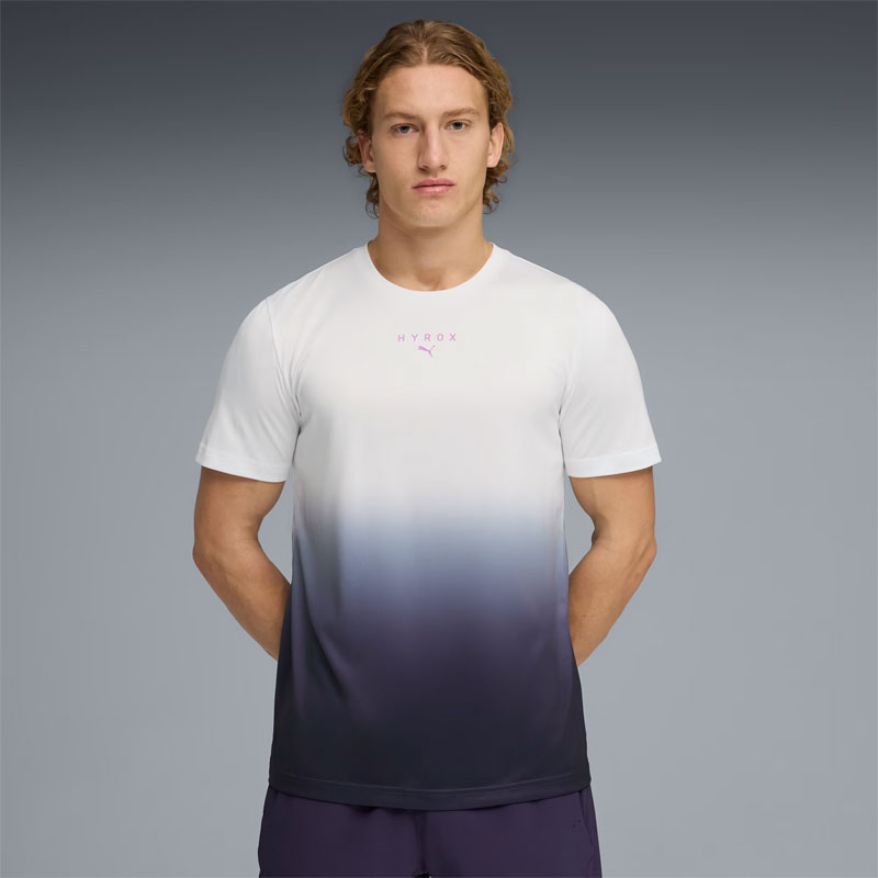 PUMA X HYROX POLY GRAPHIC TEE �ݥ� ����ե��å� T����� �ס��� ��󥺥��˥󥰥����� 2026SS wpum(52851952)