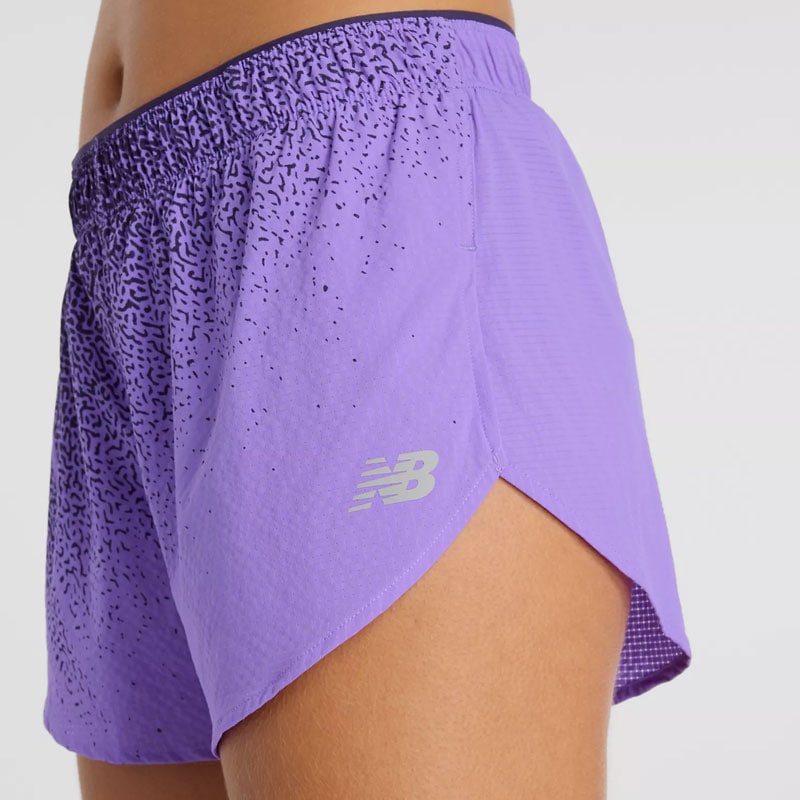 ニューバランス レディース Ultra Light Printed Short 3インチ