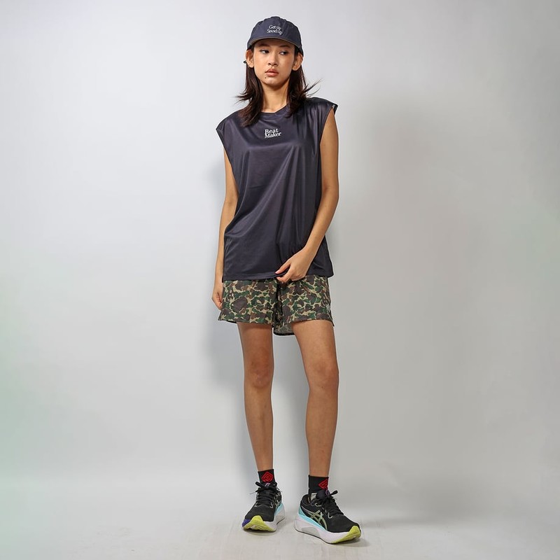ELDORESO Wide Sleeveless ����ɥ�å� ���˥� 2026SS e1225716 black(e1225716black)