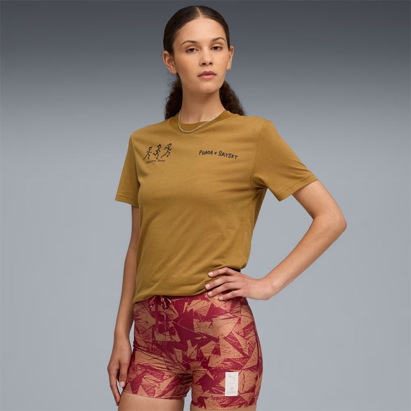 PUMA X SAYSKY SS Tシャツ プーマ ユニセックス ランニングウェア