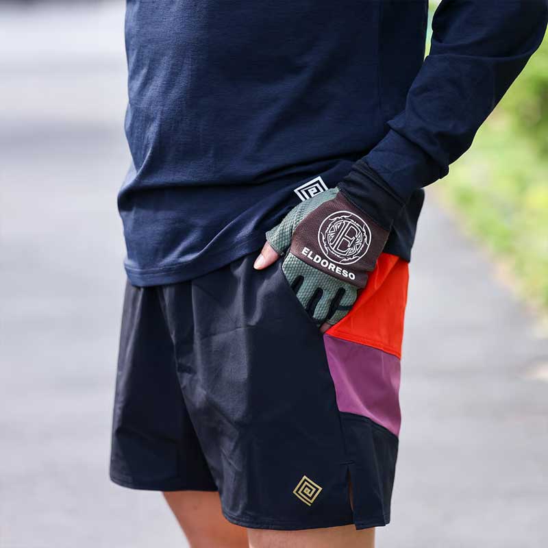 エルドレッソ　ランニングパンツ　M ELDORESO Lightning Shorts エルドレッソ ランニング 2025FW