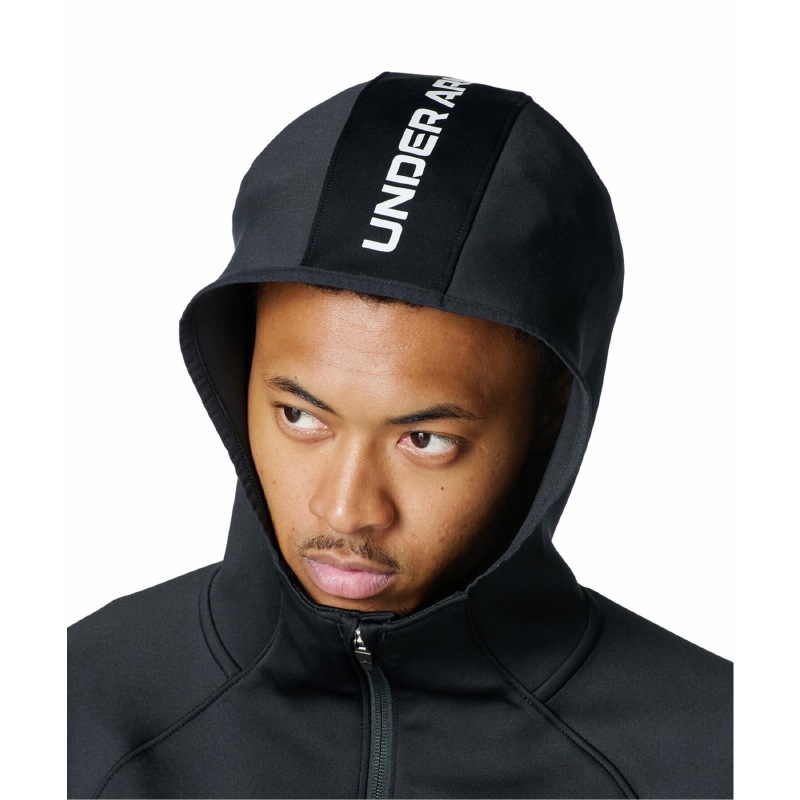 Under Armour ブラック 長袖セーター 新品タグ付き アンダーアーマー メンズ UAロングショット アーマーニット ジャケット