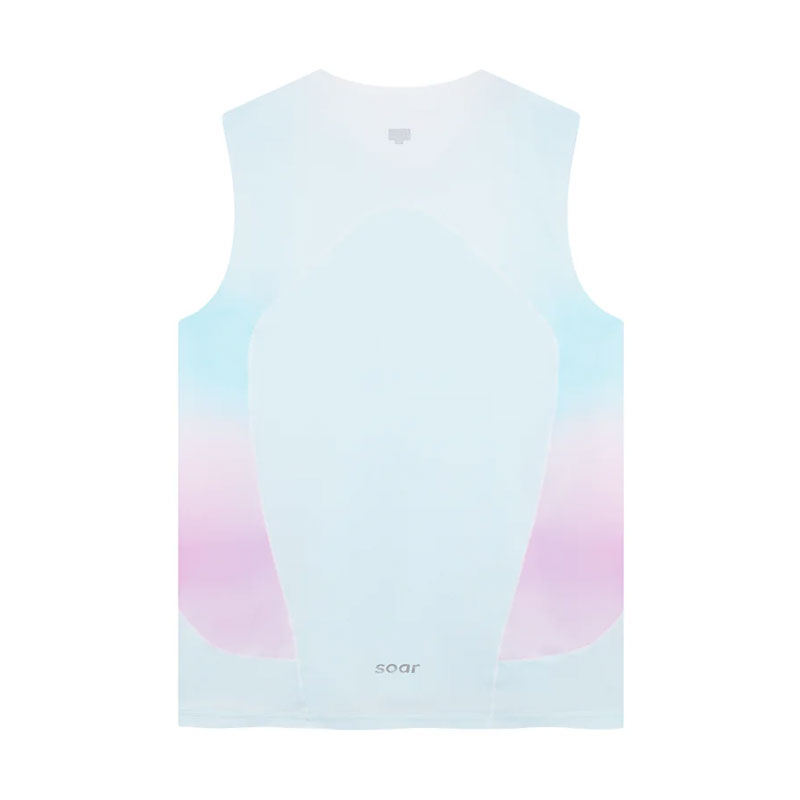 SOAR Running SINGLET ���˥� 2026SS sv2m white blue(ss26sv2mwhiblu)