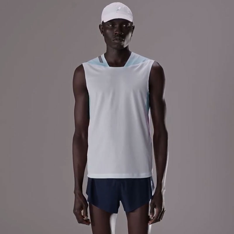 SOAR Running SINGLET ���˥� 2026SS sv2m white blue(ss26sv2mwhiblu)