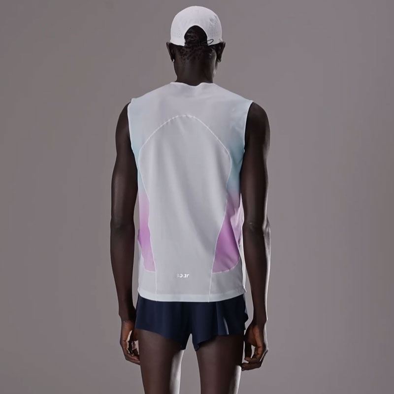 SOAR Running SINGLET ���˥� 2026SS sv2m white blue(ss26sv2mwhiblu)