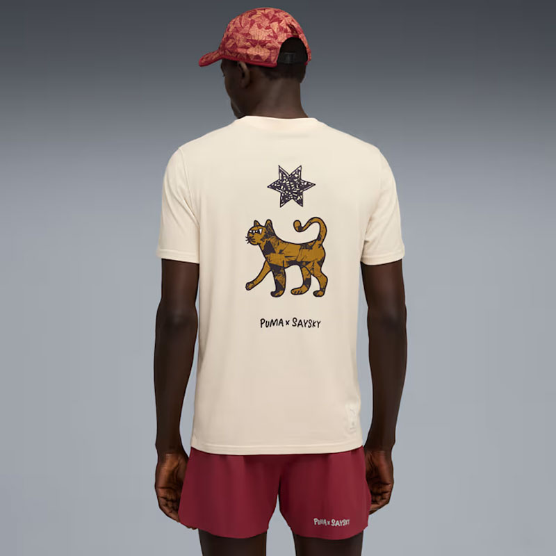 PUMA X SAYSKY SS Tシャツ プーマ ユニセックス ランニングウェア