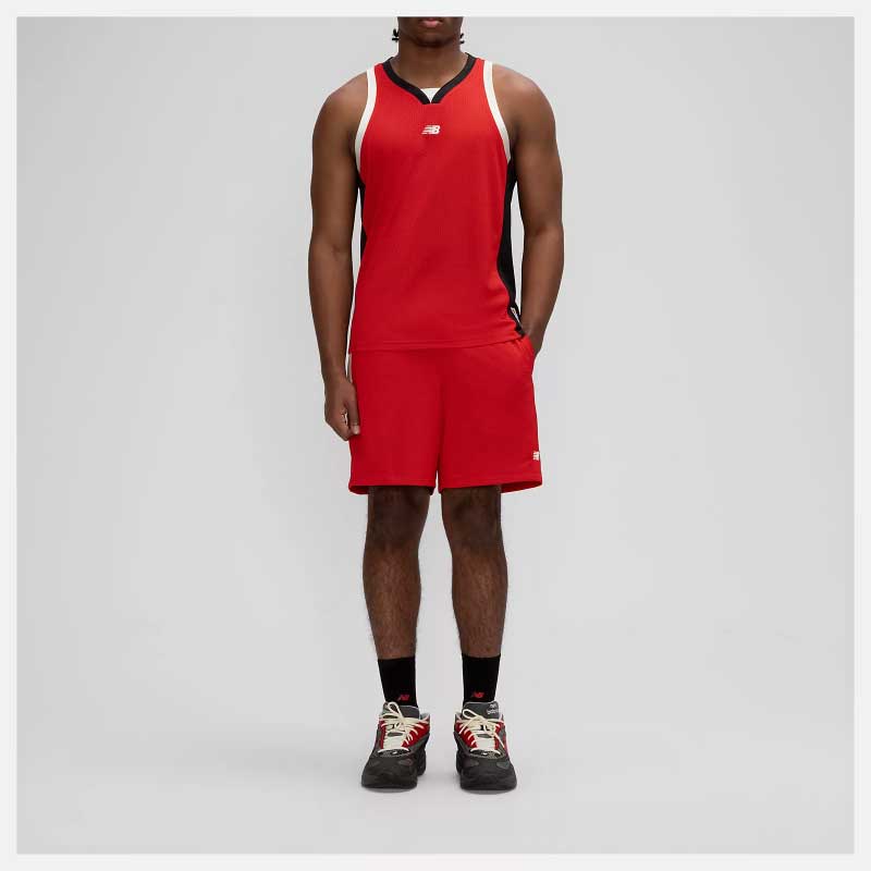 ニューバランス Mesh Short メンズバスケットボールウェア new balance