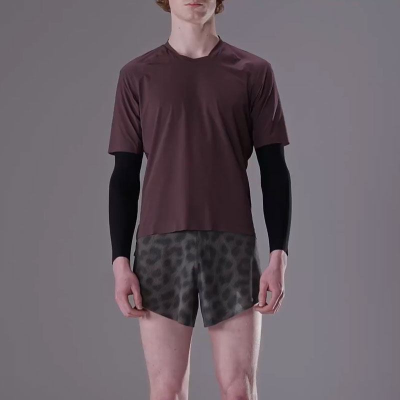 SOAR Running Mens PROTOLAB SILK SHORTS Dark Leopard ��󥺥��˥󥰥����� 2026SS wsom(ss26ss23mdarkleopard)