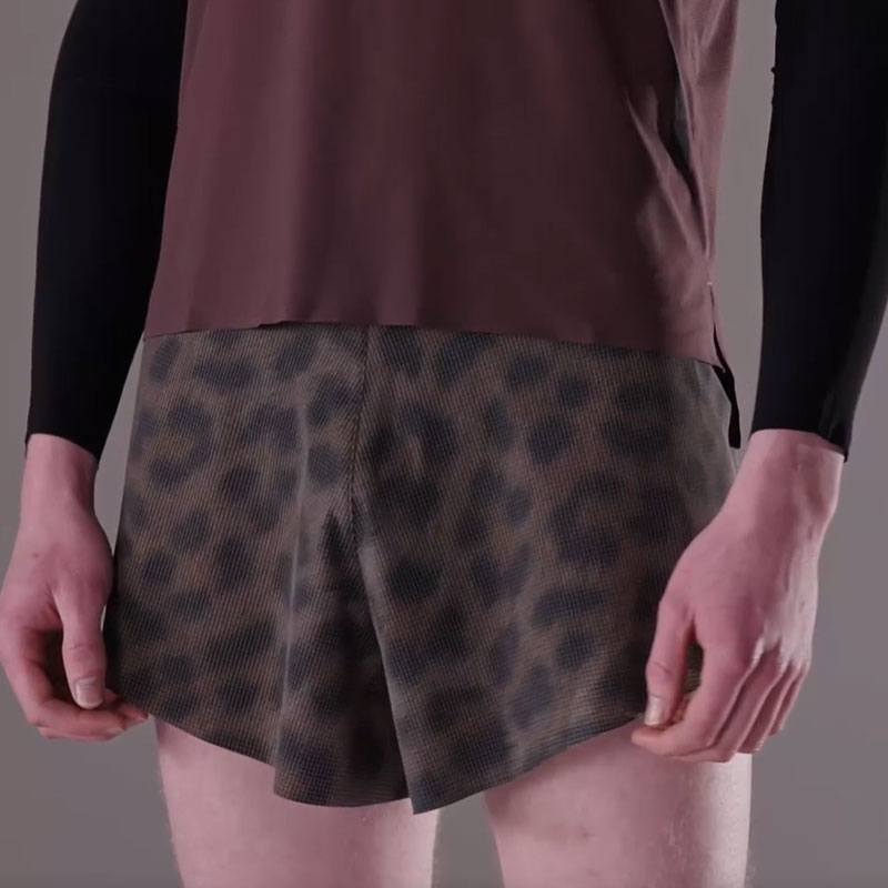 SOAR Running Mens PROTOLAB SILK SHORTS Dark Leopard ��󥺥��˥󥰥����� 2026SS wsom(ss26ss23mdarkleopard)