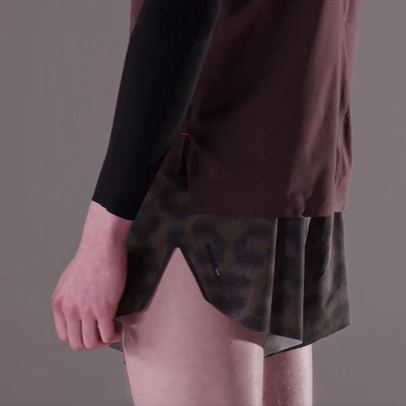 SOAR Running Mens PROTOLAB SILK SHORTS Dark Leopard ��󥺥��˥󥰥����� 2026SS wsom(ss26ss23mdarkleopard)