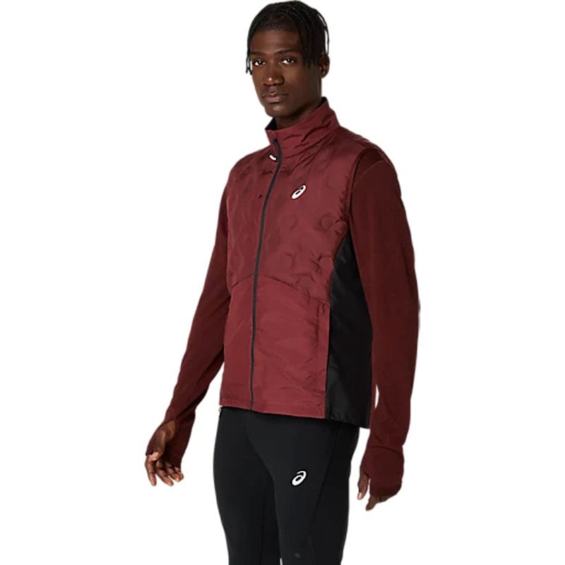 アシックス ロード ウィンターベスト ROAD WINTER VEST 厚手 メンズ