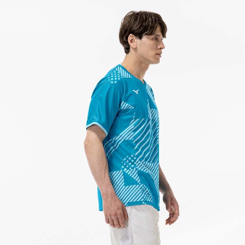 ミズノ ユニセックス ゲームシャツ 半袖 Tシャツ ラケットスポーツ