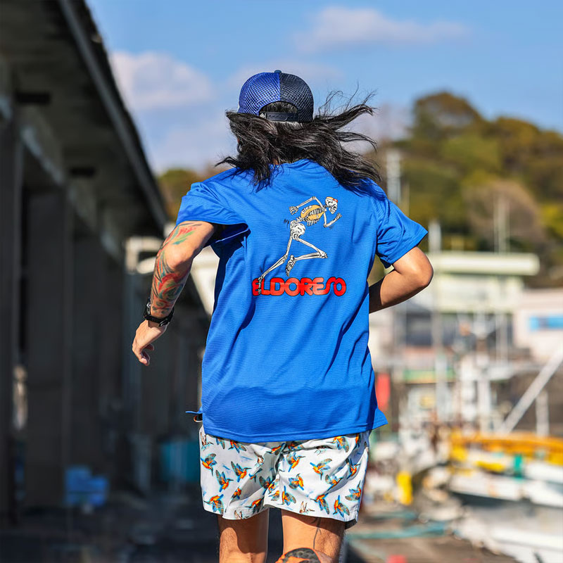 ELDORESO Boneman Tee エルドレッソ ランニング 2026SS(e1018616blue