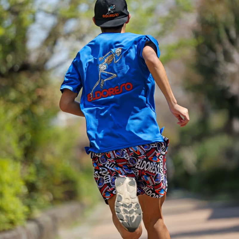 ELDORESO Boneman Tee エルドレッソ ランニング 2026SS(e1018616blue