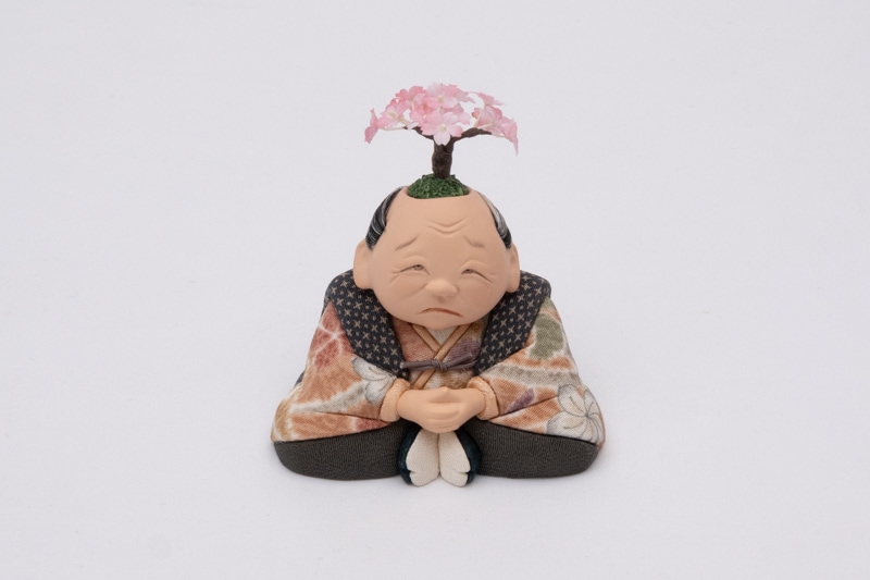 頭山墨黒（江戸らくご人形）