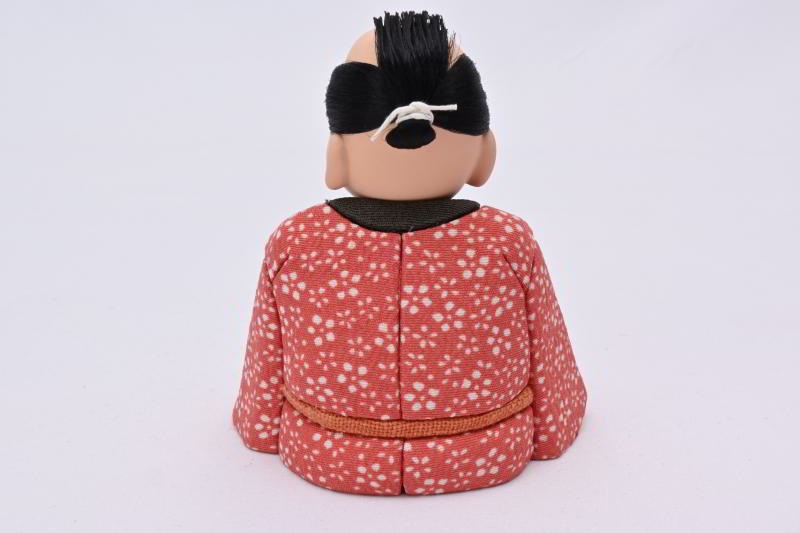 文七元結小梅散し（江戸らくご人形）