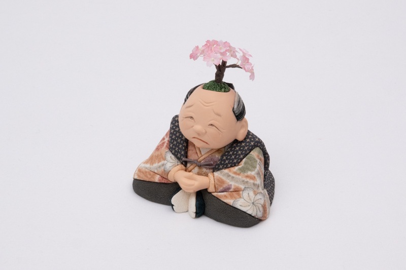 頭山墨黒（江戸らくご人形）