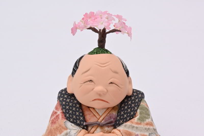 頭山墨黒（江戸らくご人形）