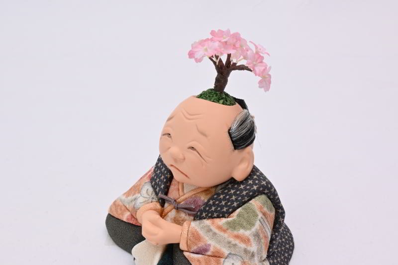 頭山墨黒（江戸らくご人形）