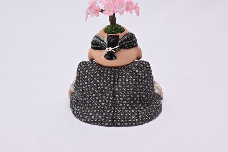 頭山墨黒（江戸らくご人形）