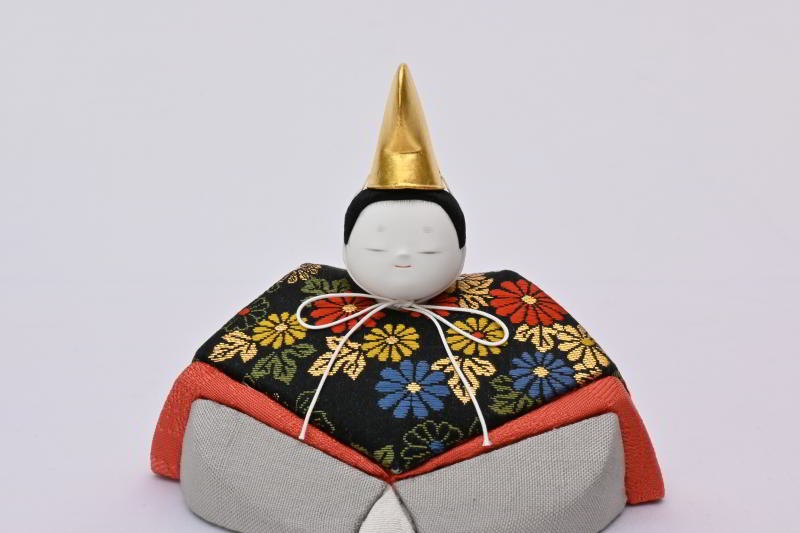 ゆかり親王飾り（錦黒）（親王飾り）