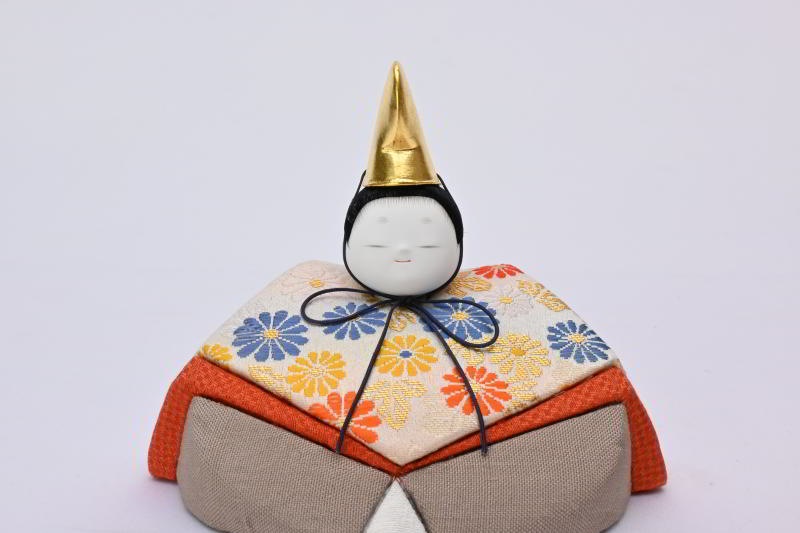 ゆかり親王飾り（錦白）（親王飾り）