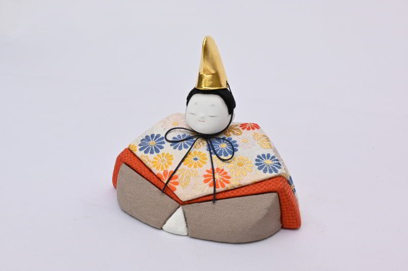 ゆかり親王飾り（錦白）（親王飾り）