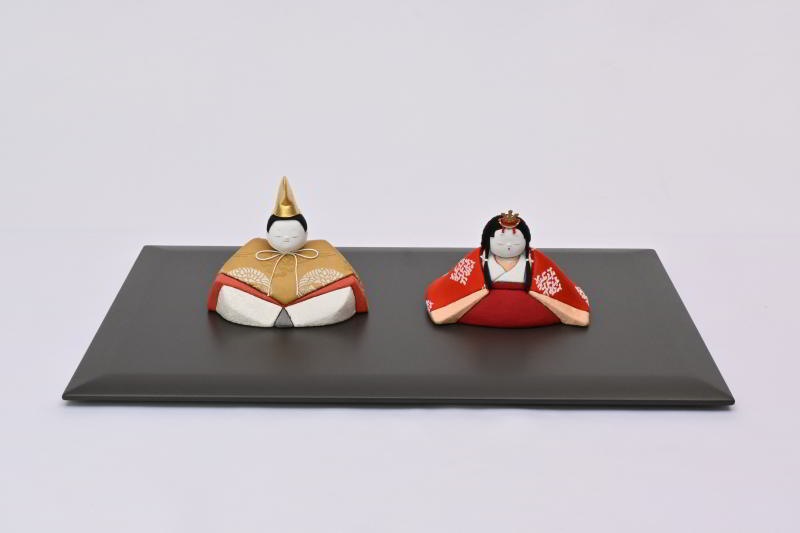 ゆかり親王飾り（唐織）（親王飾り）